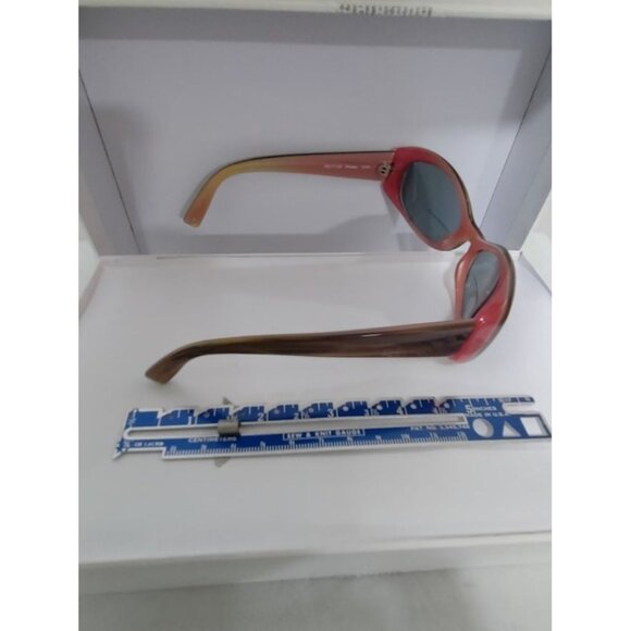 Vintage Oliver Peoples Phoebe Olive Gradient Lens Sunglasses with Hard Case - Picture 10 of 15